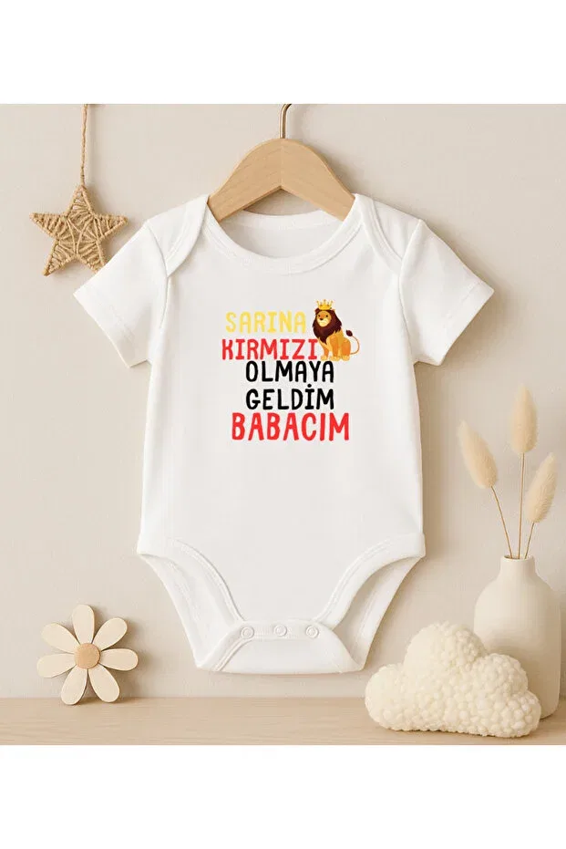Детское боди для новорожденных с принтом Modat, White