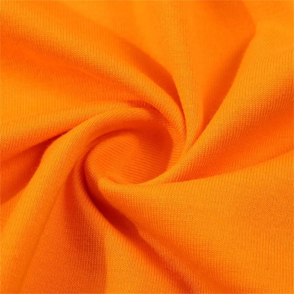 Мужская футболка с принтом, Camping Color Matching, оранжевый — фото 3