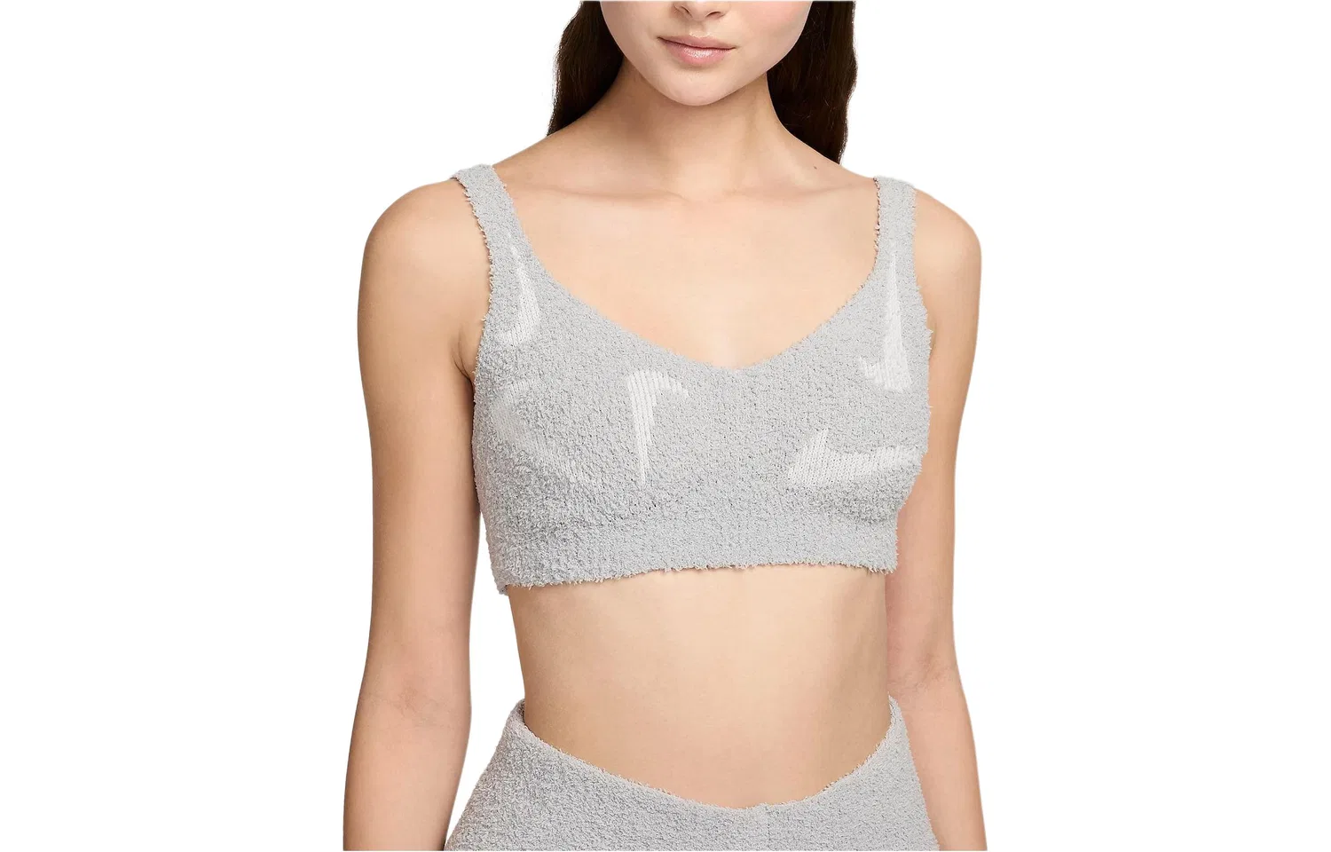 Женский топ без рукавов Nike, Light Smoke Gray