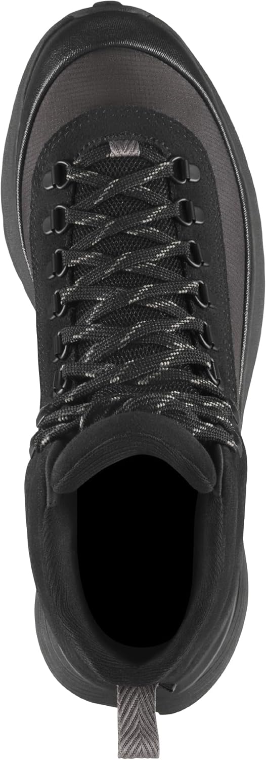 Мужские водонепроницаемые походные ботинки Danner Trail Trainer Mid 4, легкие, прочные, без утеплителя, для активного отдыха на улице, черный — фото 4