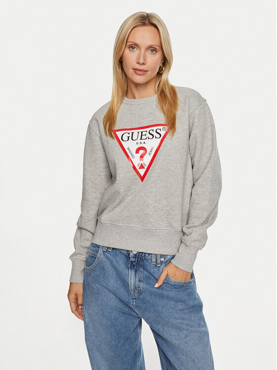 

Толстовка regular fit Guess, серый