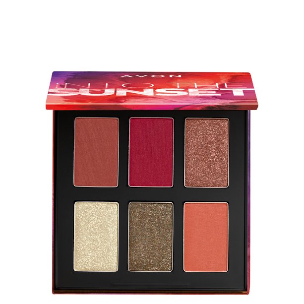 

ПАЛЕТКА ТЕНЕЙ ДЛЯ ВЕК, 6в1 INTO THE SUNSET AVON