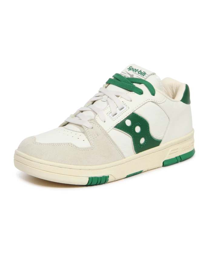 Низкие бежево-зеленые кроссовки Sonic Saucony, мультиколор — фото 2