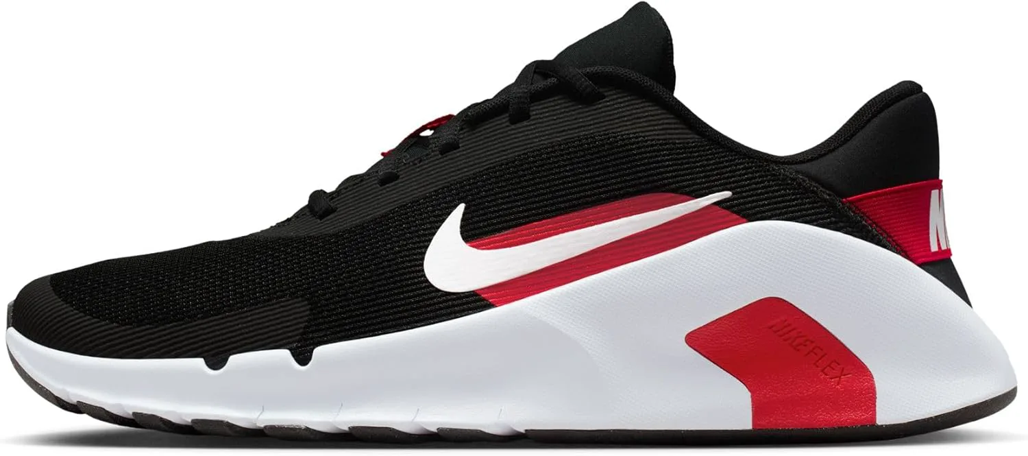 Мужские тренировочные кроссовки Nike Flex, черный/белый/красный