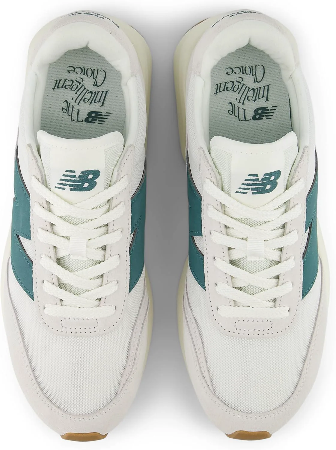 Мужские кроссовки New Balance низкие, белый — фото 4