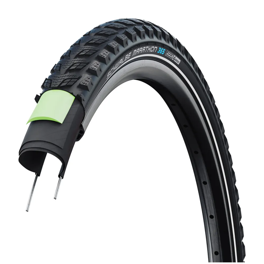 

Жесткая городская шина Schwalbe Marathon 365 700C x 35, черный