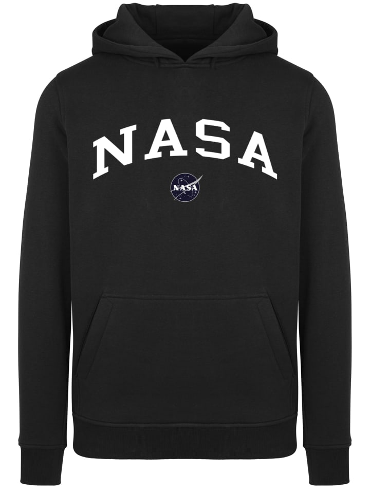 

Толстовка F4NT4STIC Hoodie NASA Collegiate Logo, черный