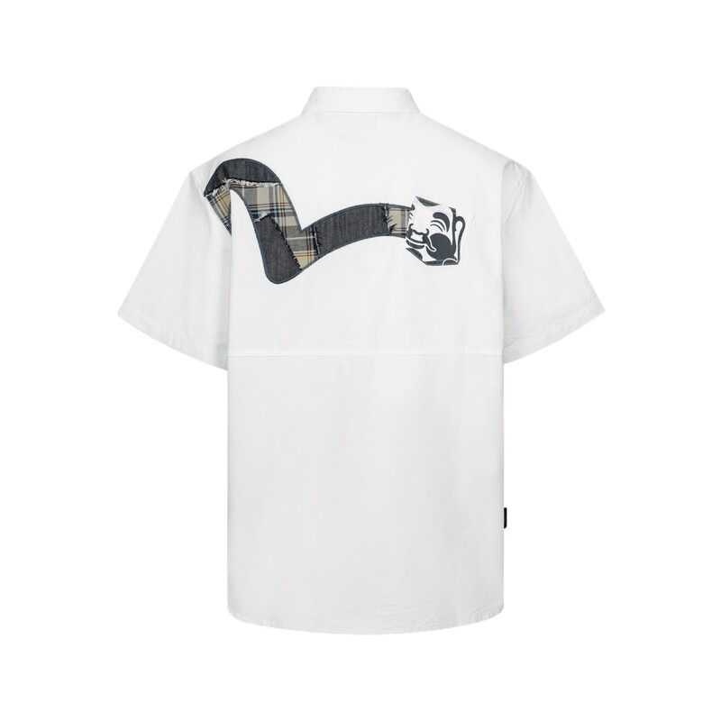

Рубашка мужская белая Evisu, белый