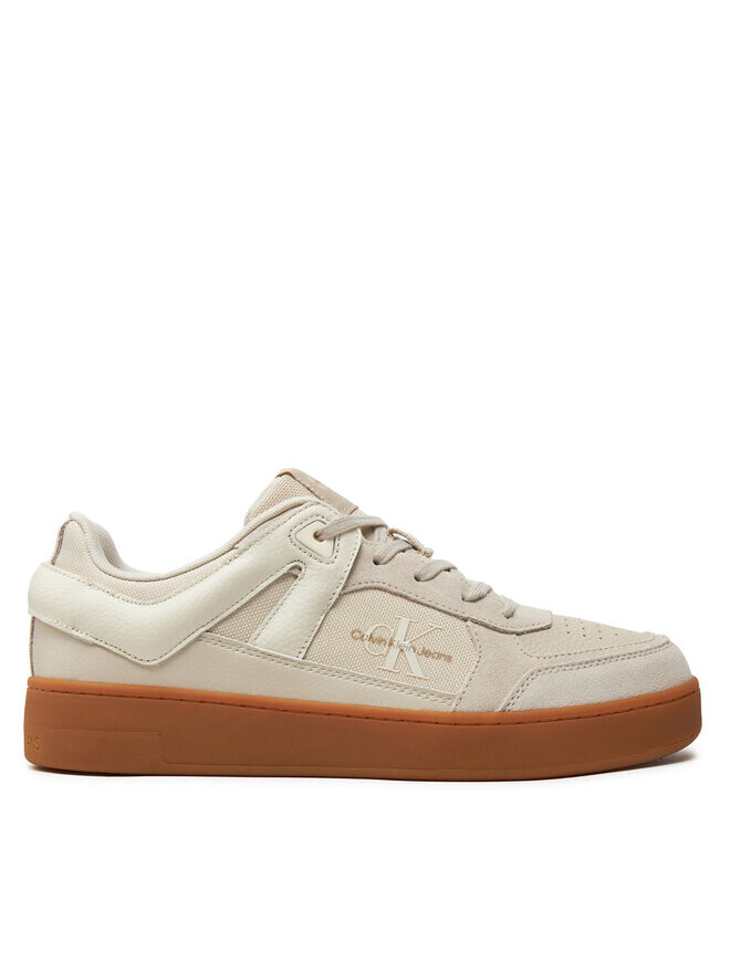 

Кроссовки Calvin Klein Jeans Basket Cup Low Laceup Lth Ml Mtr, экрю, Белый, Кроссовки Calvin Klein Jeans Basket Cup Low Laceup Lth Ml Mtr, экрю
