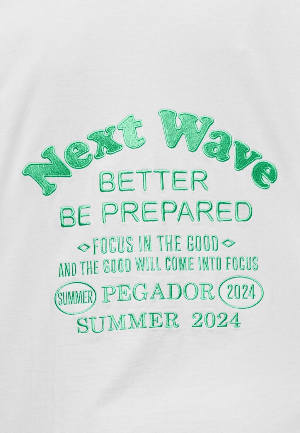 

Футболки с принтом NAIA HEAVY OVERSIZED TEE Pegador, белый
