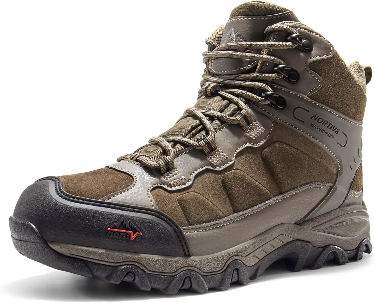 

Мужские водонепроницаемые походные ботинки NORTIV 8 для активного отдыха, легкие средние горные треккинговые ботинки Paladin