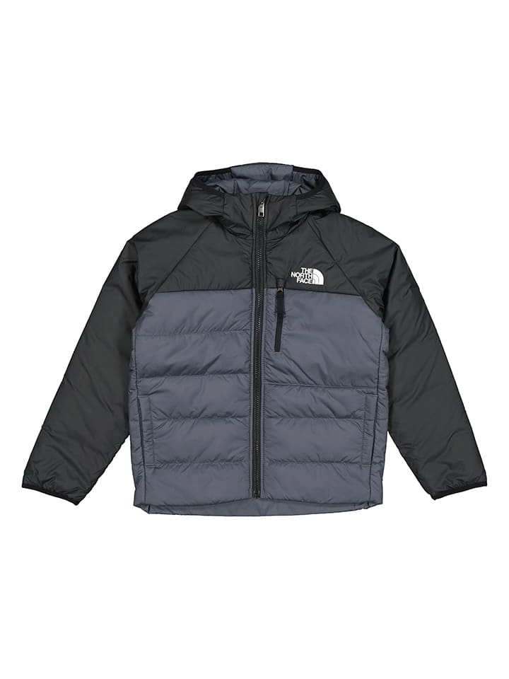 

Стеганая куртка The North Face Wende-Steppjacke Reversible Perrito, цвет Grau/Schwarz