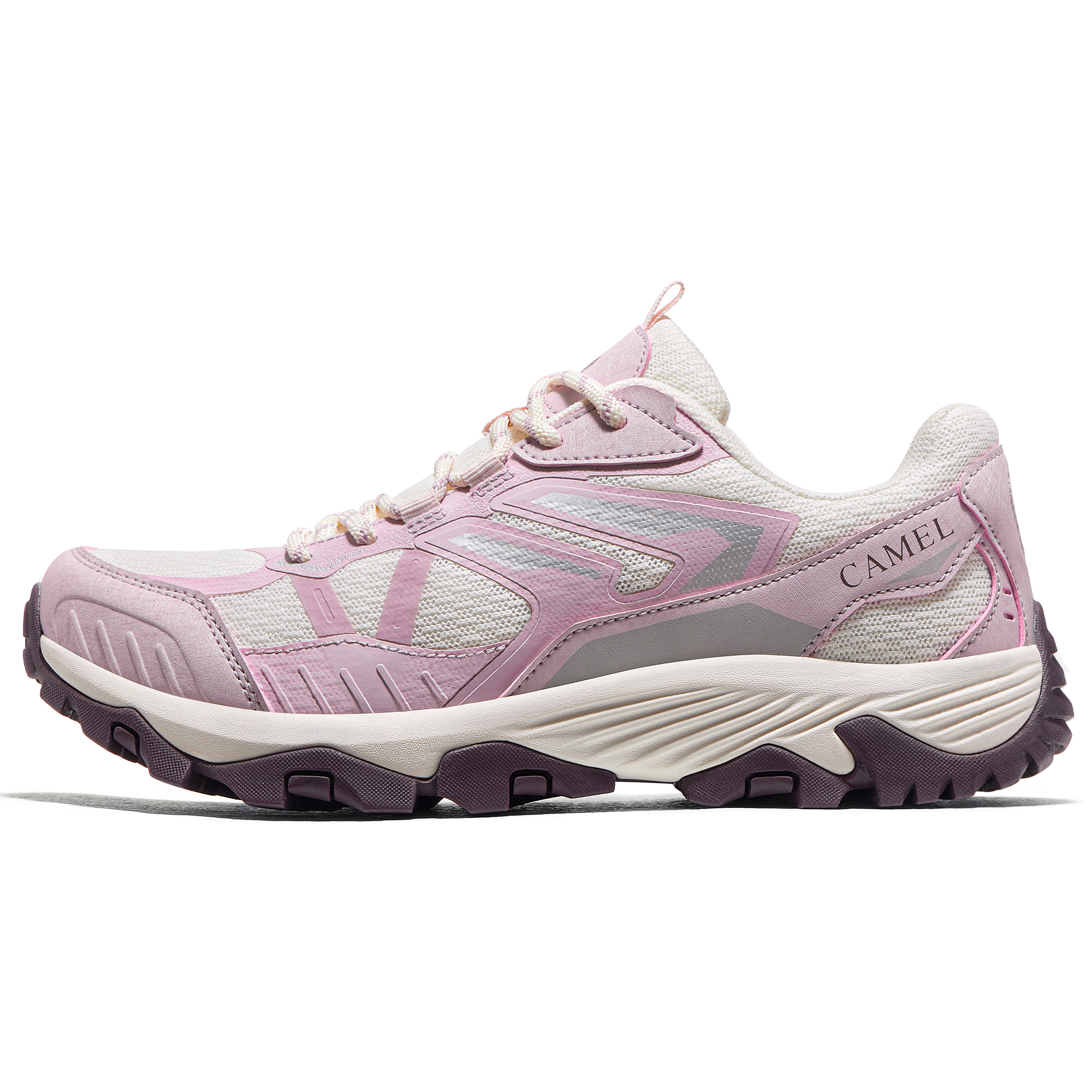 

CAMEL Туристические и походные ботинки женские Low top White/Purple, White/Gray, White/Pink
