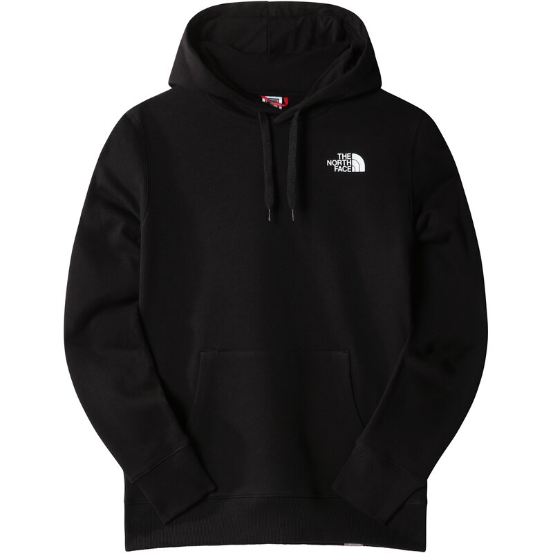 

Толстовка с капюшоном и простой купольной толстовкой The North Face, черный