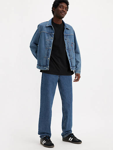 

550 Мужские джинсы свободного кроя Levi's, цвет Medium Stonewash - Non Stretch