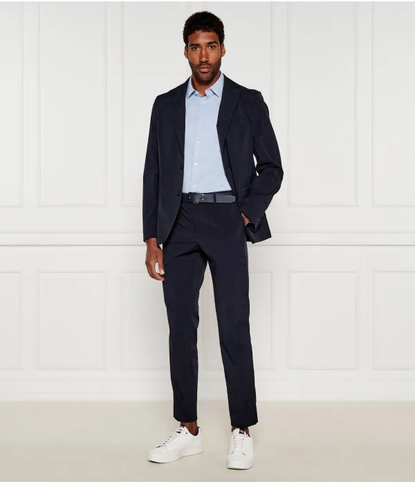 Брюки чинос p-genius-cw-wg-252f Slim fit Boss, синий — фото 2