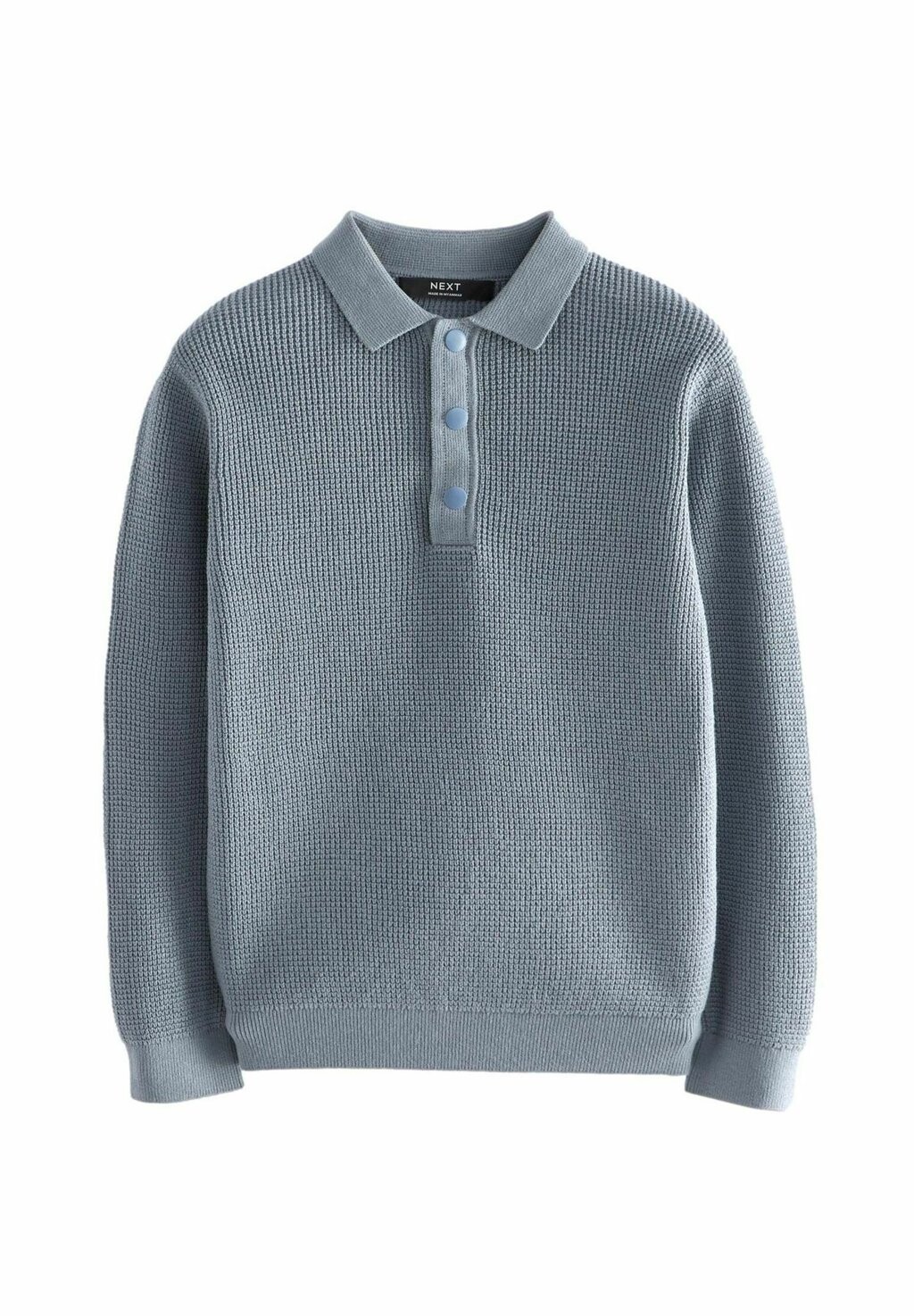 

Рубашка с длинным рукавом LONG SLEEVE TEXTURED REGULAR FIT Next, синий