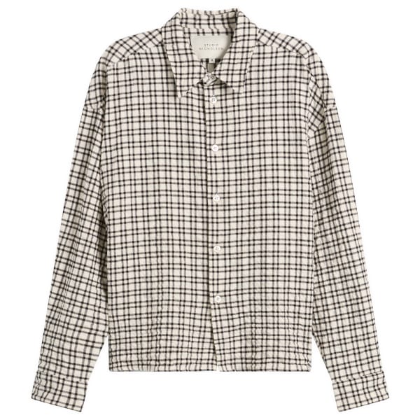 

Хлопковая клетчатая рубашка Nostra Studio Nicholson, canvas / черный check