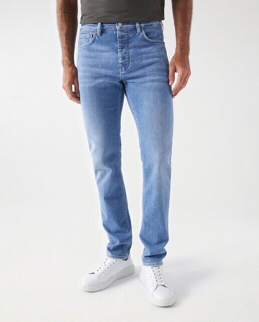 

Узкие мужские джинсы Salsa Jeans, светло-синий