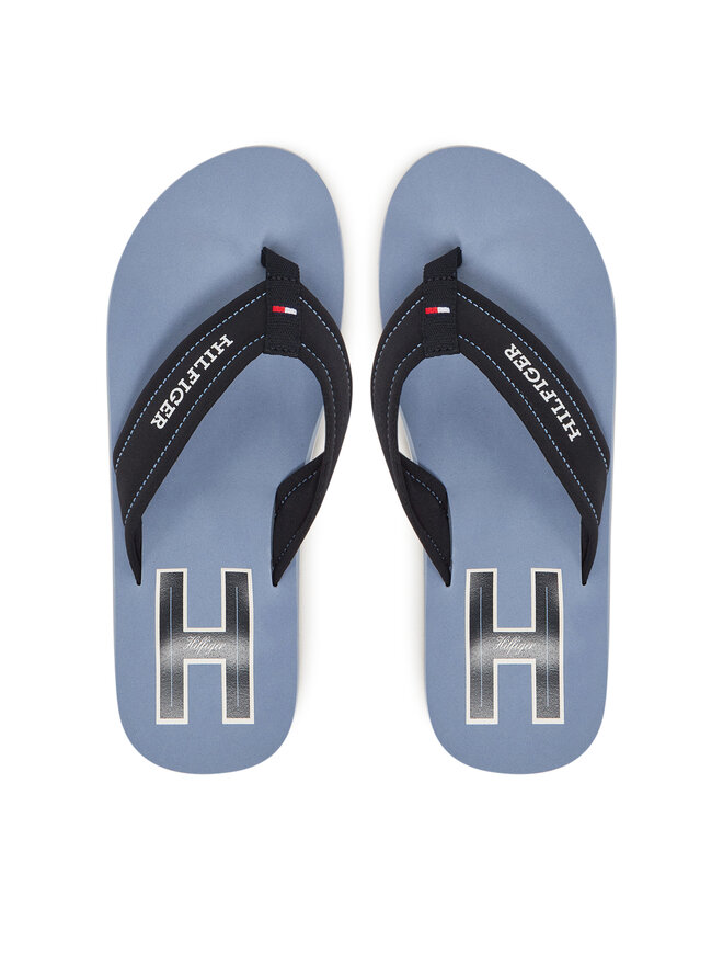 

Шлепанцы Hilfiger H Padded Beach Sandal FM0FM05536 Tommy Hilfiger, синий