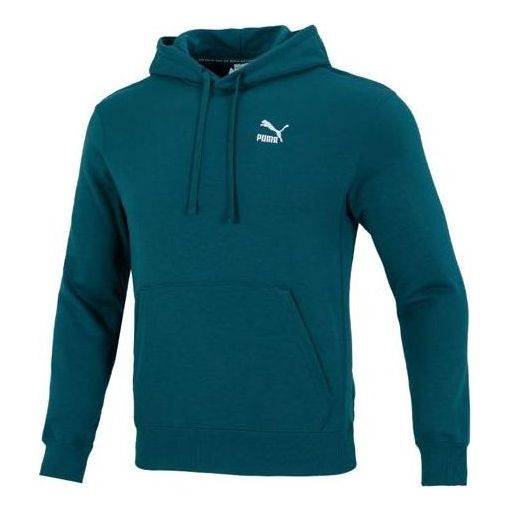 

Толстовка classics small logo training hoodie 'green' Puma, зеленый