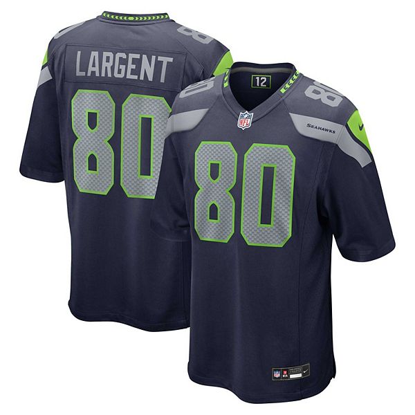 

Мужская футболка Steve Largent College Navy Seattle Seahawks Nike