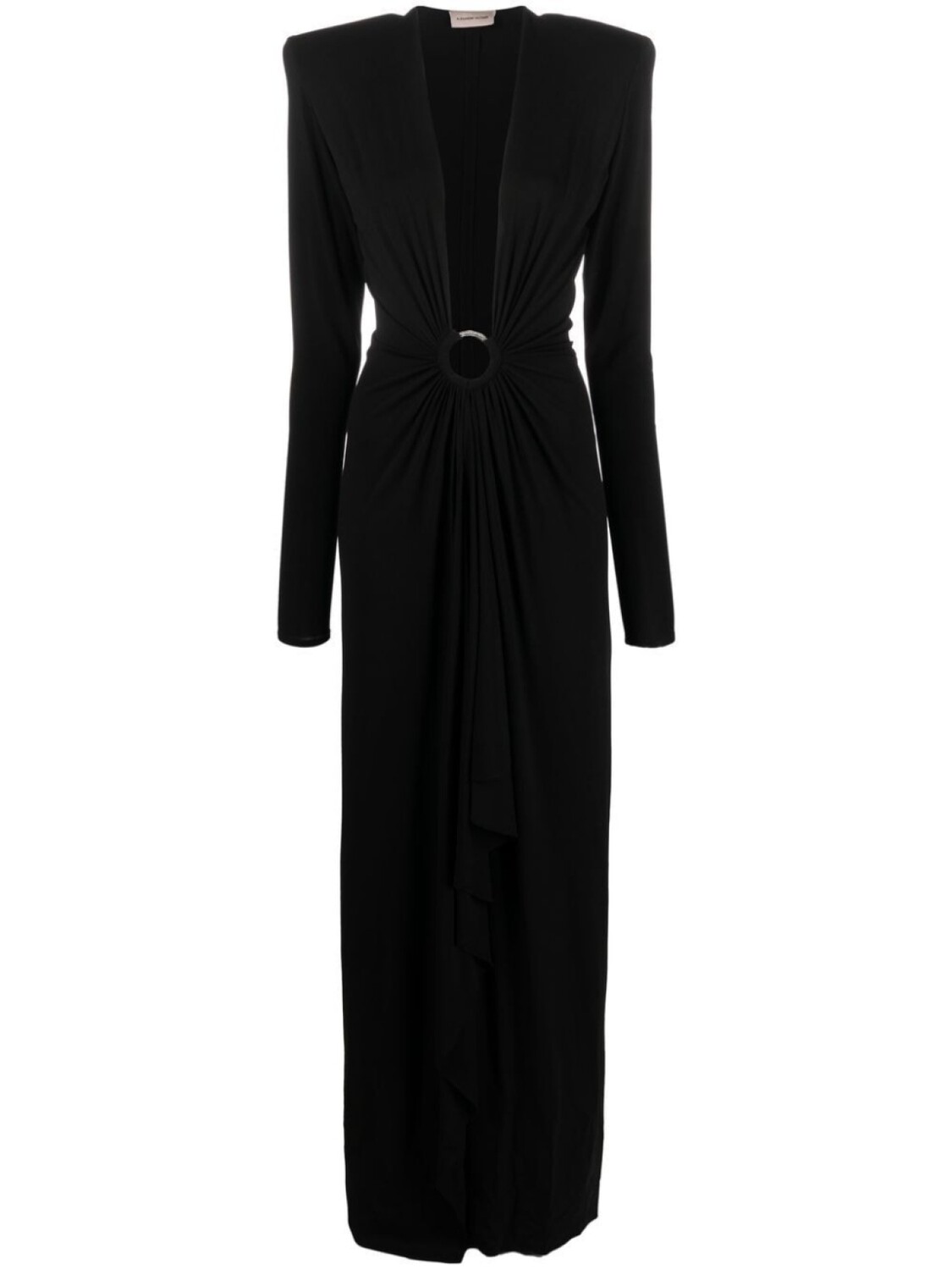 

Alexandre Vauthier платье с глубоким вырезом, черный