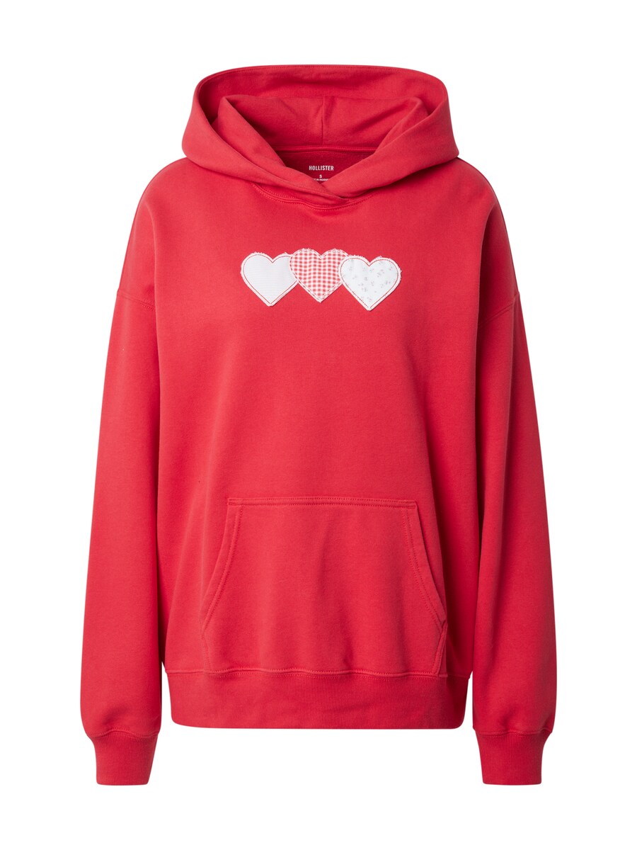 

Толстовка HOLLISTER, цвет bright red