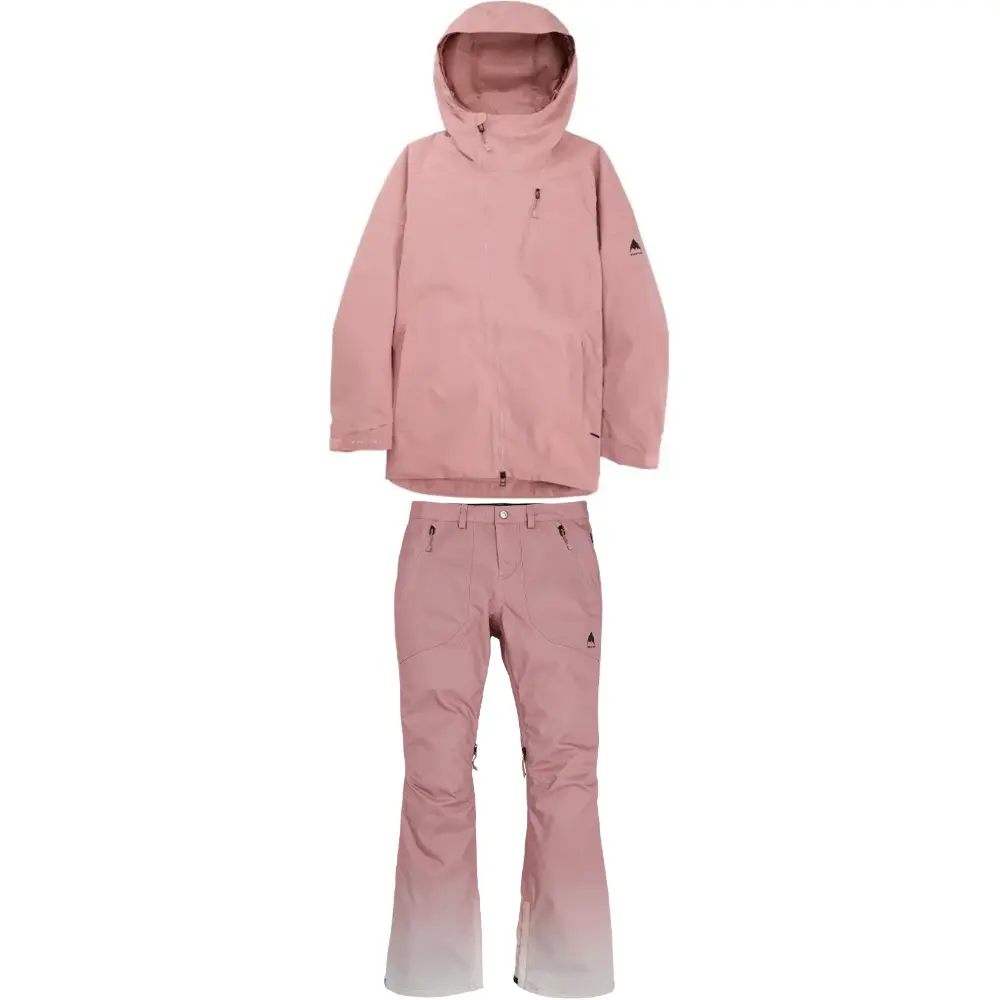 

BURTON Комплект лыжного костюма PYNEVIDA для женщин, розовый
