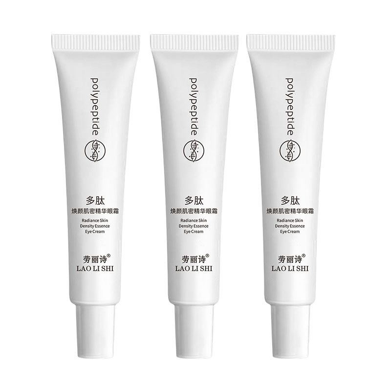 

Пептидный восстанавливающий крем-сыворотка для кожи вокруг глаз увлажняющий, регенерирующий, увлажняющий, уменьшающий темные круги 30 г/шт LAOLISHI, peptide revitalizing eye cream*3[bulk pack]-30g/tube