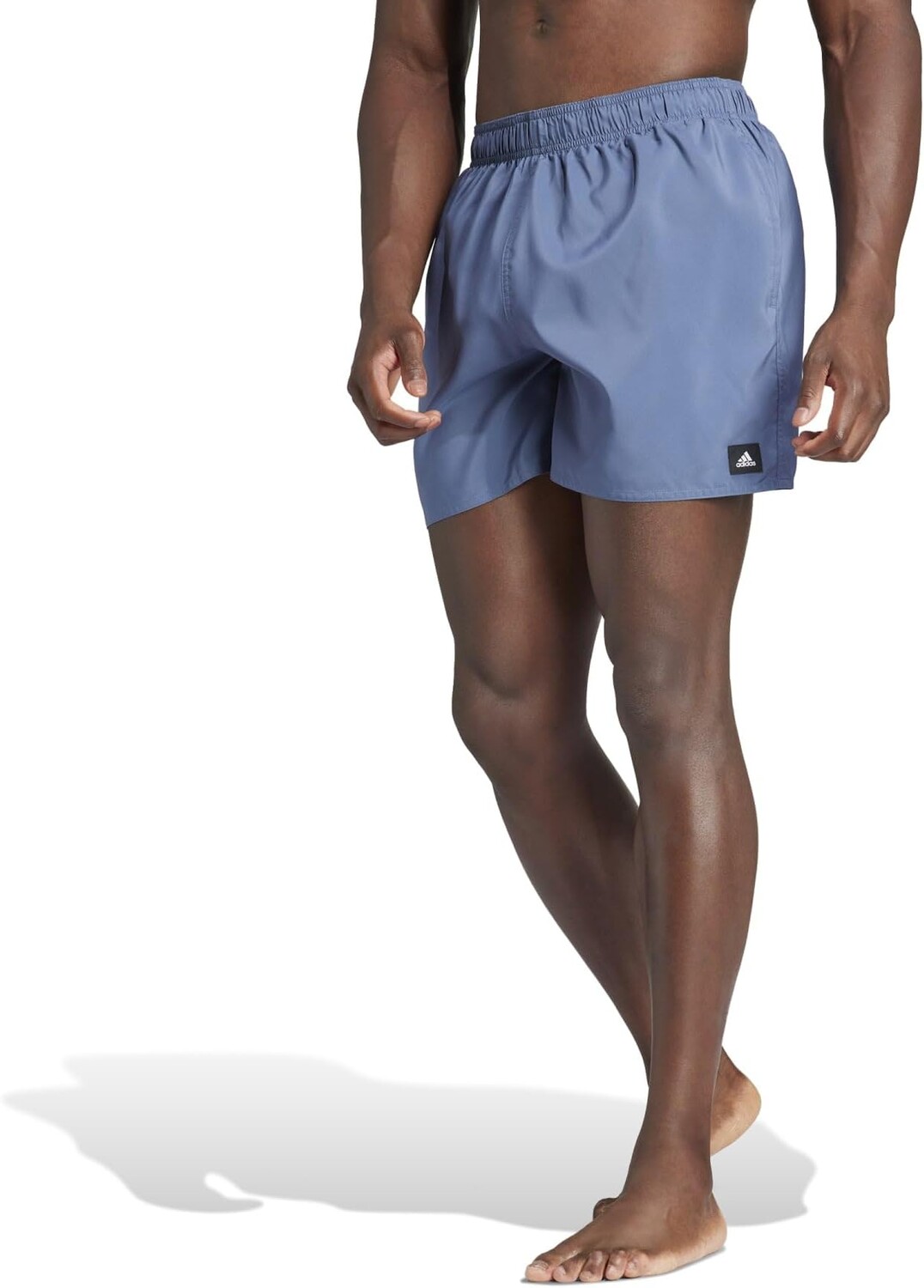 

Пляжные шорты Adidas Solid CLX Short-Length Swim Shorts, цвет Preloved Ink/White