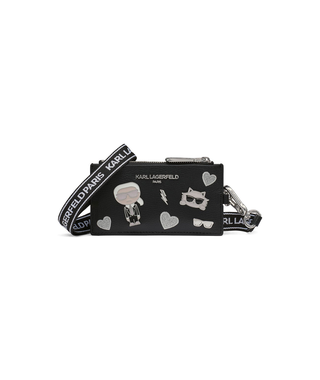 

Кошелек maybelle с ремешком KARL LAGERFELD PARIS, черный