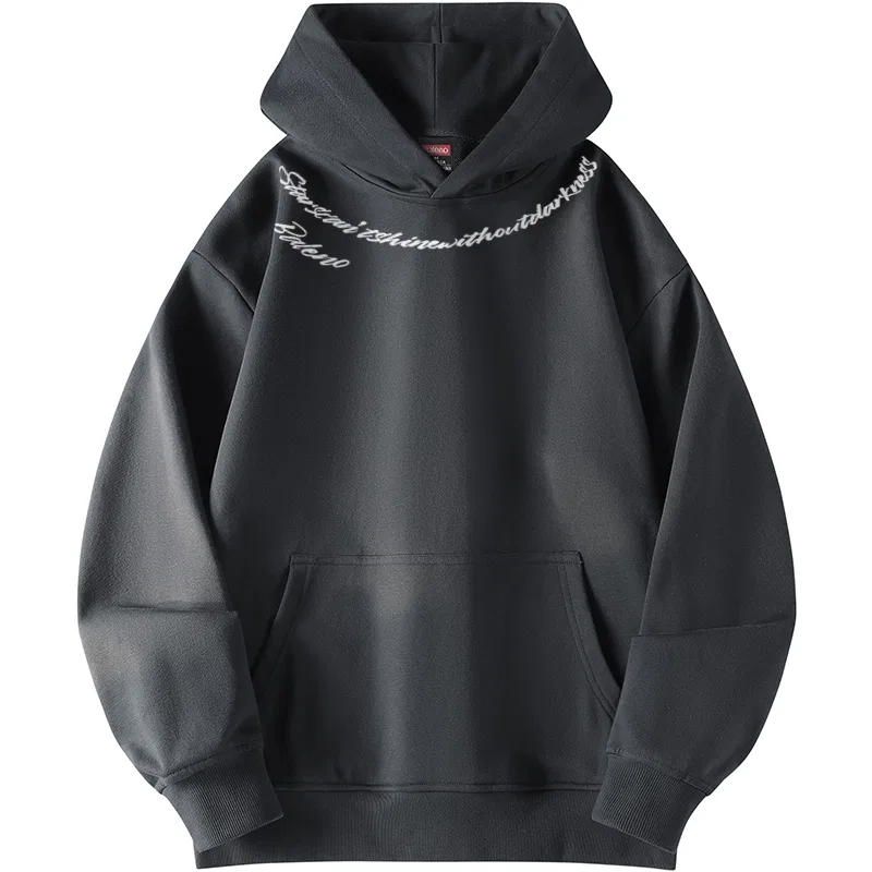 Детский худи унисекс с капюшоном BALENO, Dark Gray