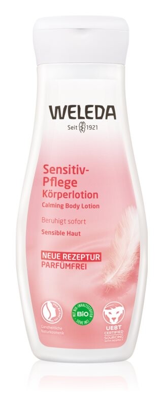 

Нежное молочко для тела для чувствительной кожи Weleda Sensitive