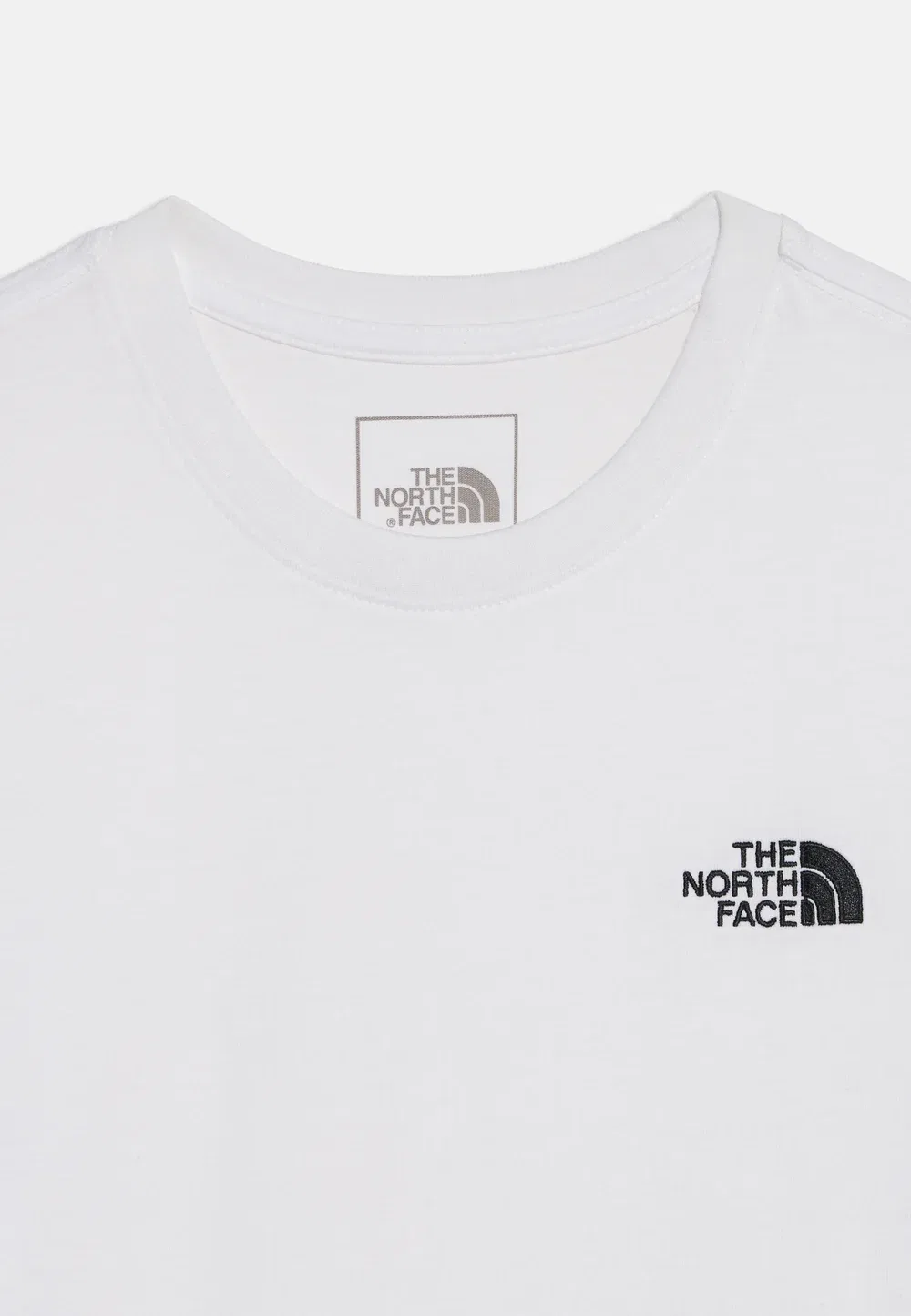 Футболка Teen Evolution Simple Dome Tee унисекс - базовая футболка The North Face, White — фото 3