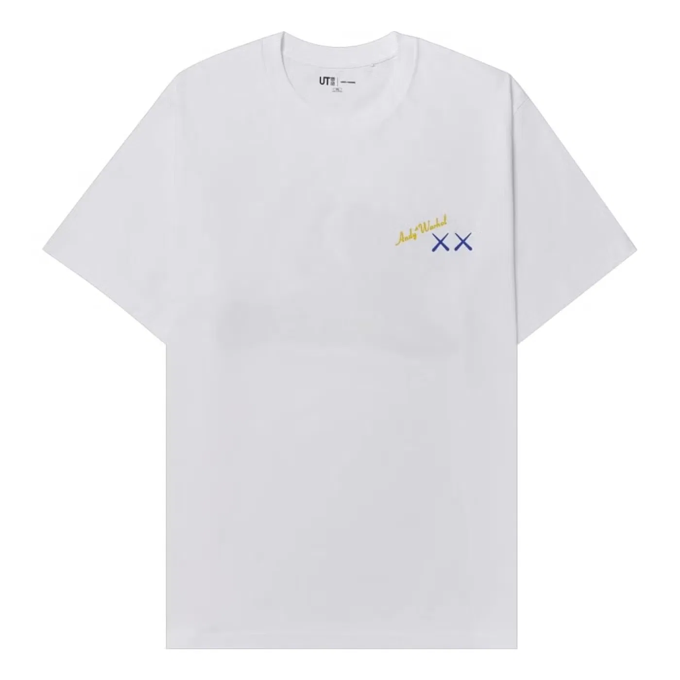 Футболка с принтом X KAWS Uniqlo, белая