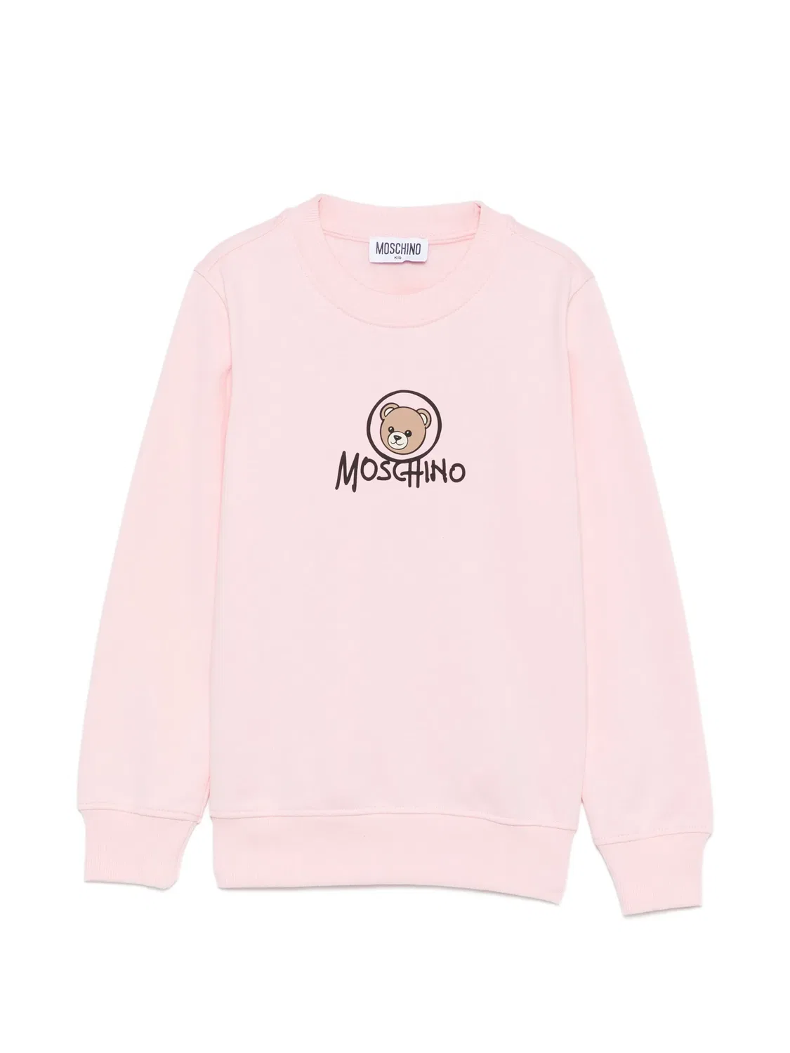 Moschino Свитшот Teddy Bear розовый