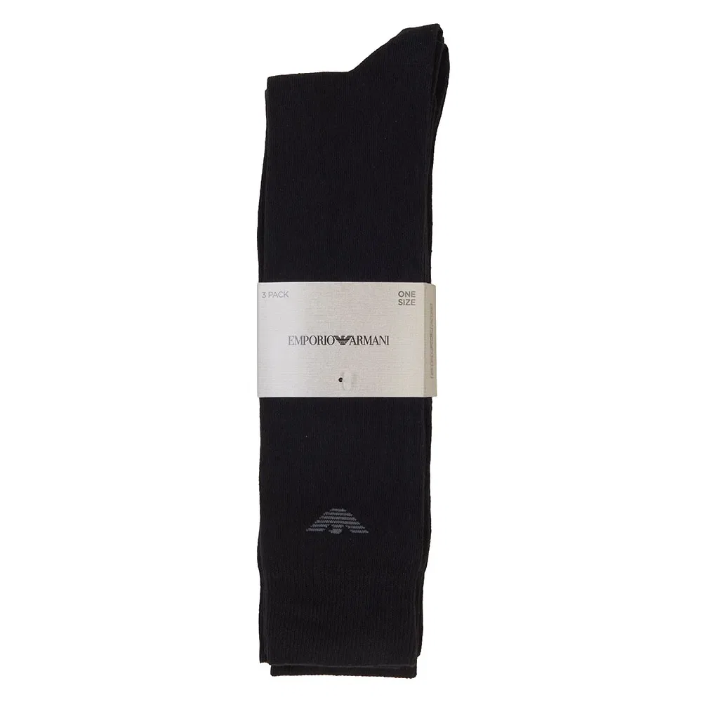 Мужские носки с высоким вырезом Emporio armani, Black