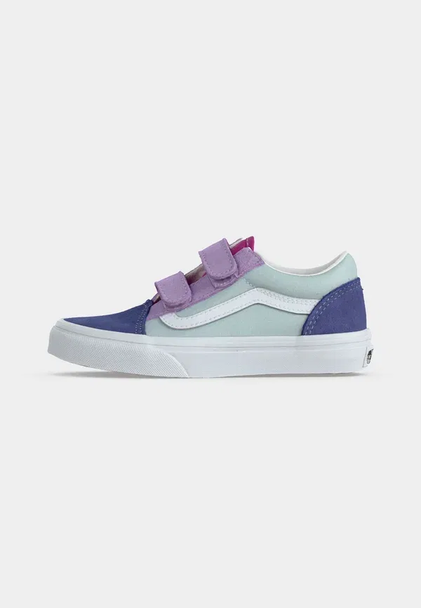 Кроссовки кожаные Old Skool Vans, Multi-coloured, мультиколор — фото 2