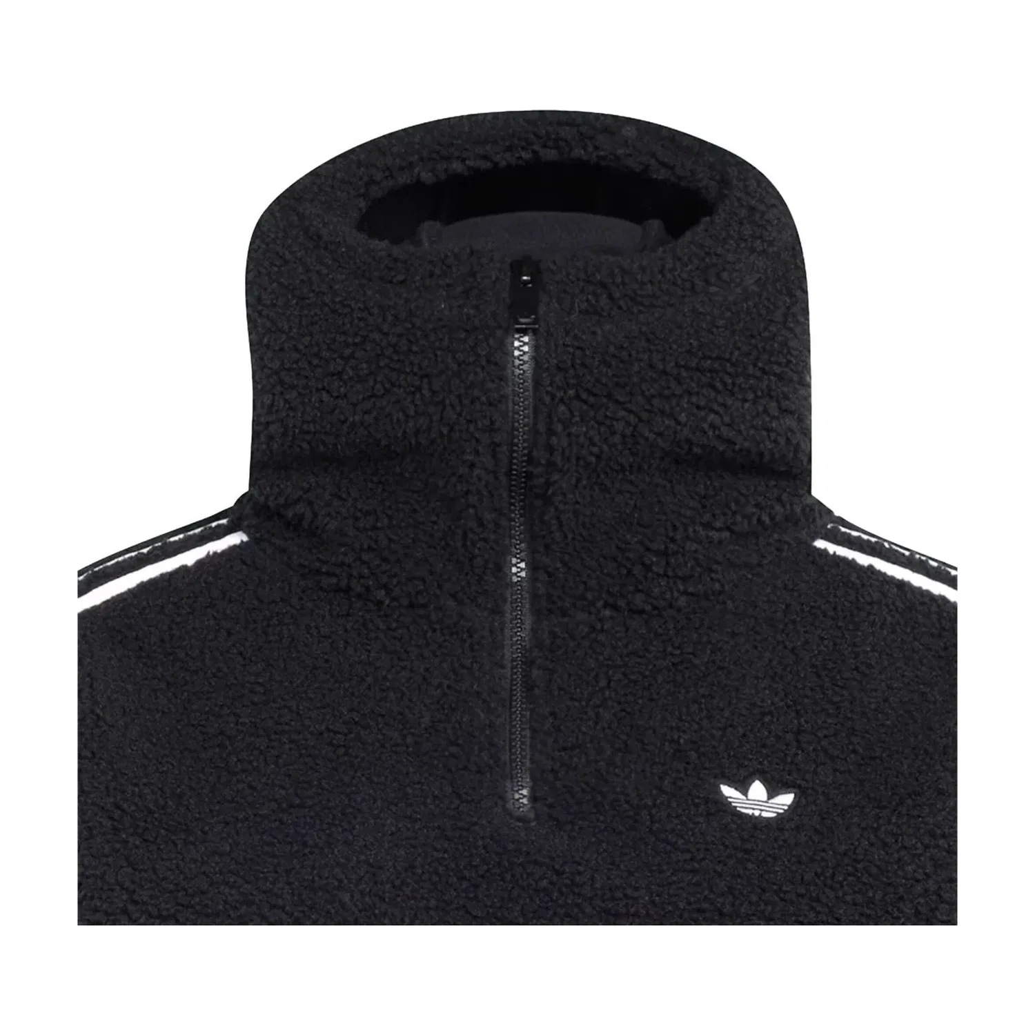 Женская куртка Jennie Fleece Hoodie Jacket Asia Sizing 'Black' adidas, черный — фото 4