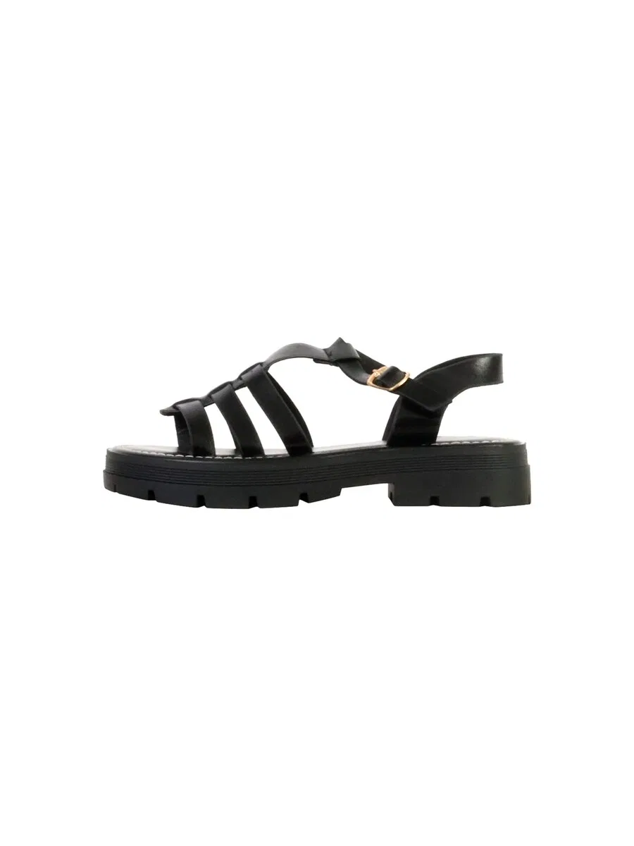 Сандалии Super Mode 'Kindersandalen mit Riemen' черного цвета