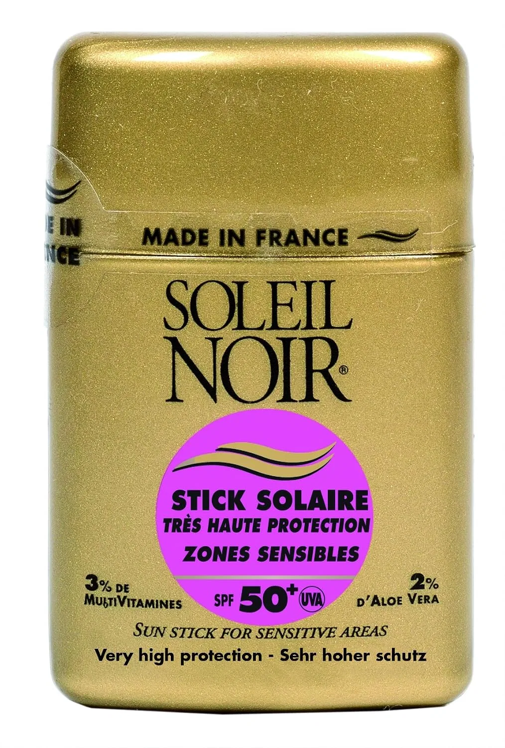 Солнцезащитный стик SPF 50 Soleil Noir для чувствительных участков, 10 г