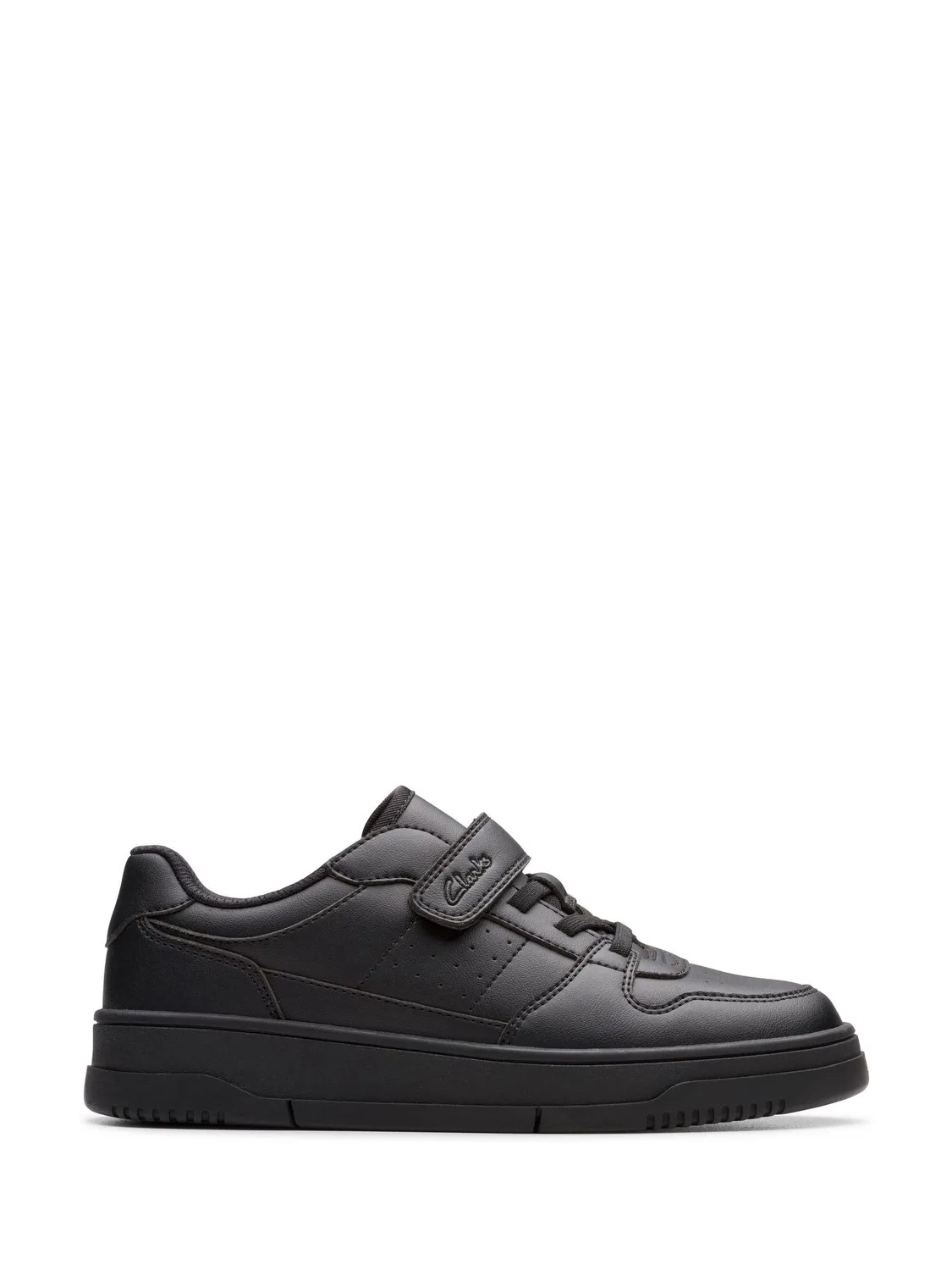 Кроссовки повседневные Canyon Way Clarks, черная кожа