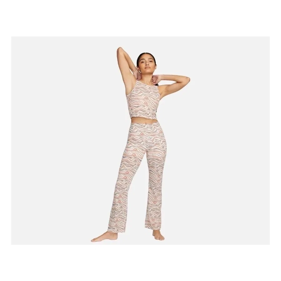 Спортивный топ Nike Yoga Dri-Fit Luxe Training, Коричневый — фото 4