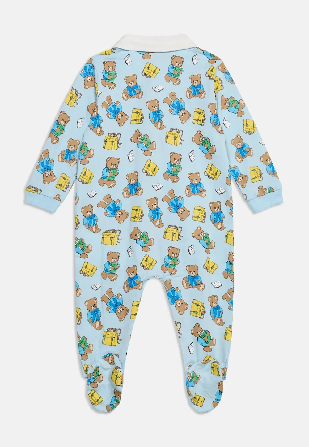 Подарочный набор из 2 комбинезонов для малыша Moschino, Baby Sky School — фото 2