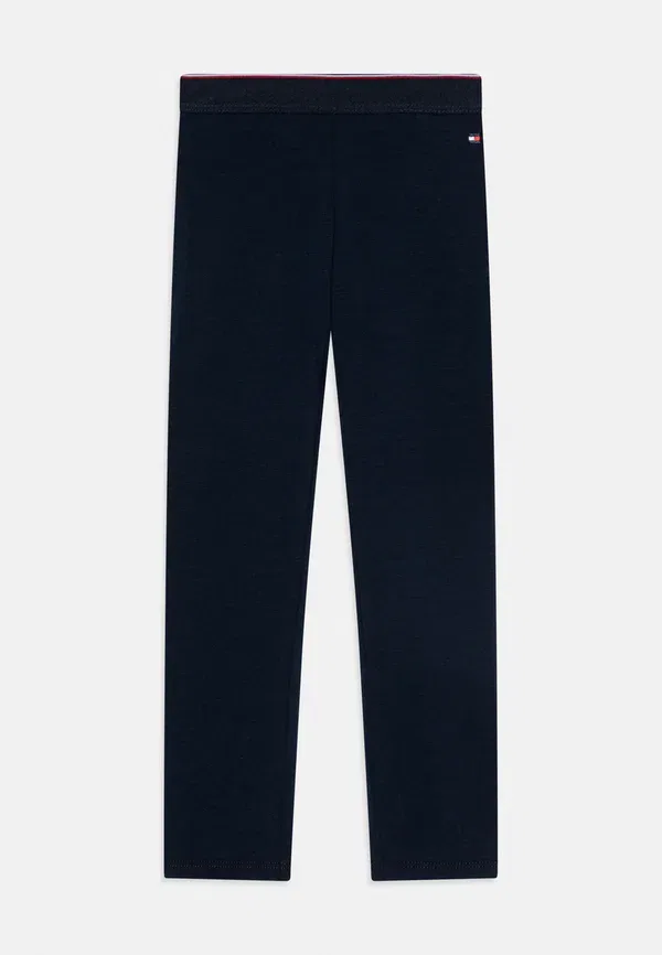 Леггинсы из хлопка с эластаном Global Stripe Unisex Tommy Hilfiger Dark Night темно-синий — фото 3