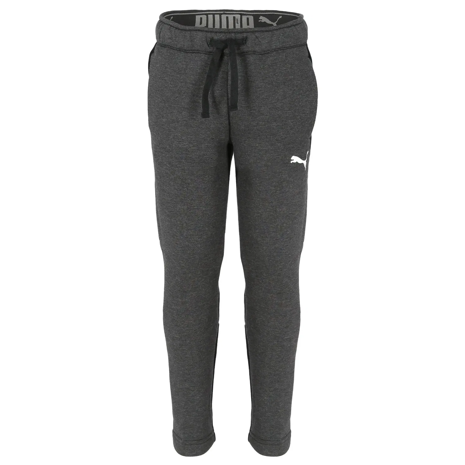 Детские спортивные штаны Puma Sweat Pants Dark Grey Heather Junior Black, Bunt — фото 4