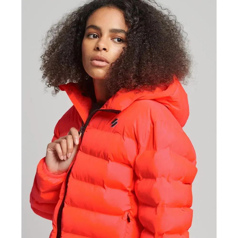 Женская стеганая куртка Code All Seasons Superdry, Orange — фото 3