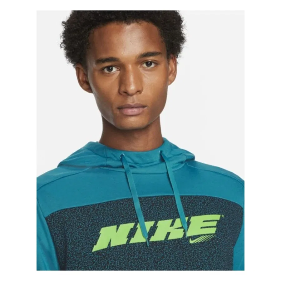 Свитшот с капюшоном Nike Dri-Fit Sport Clash, Green Abyss Mean Green — фото 3