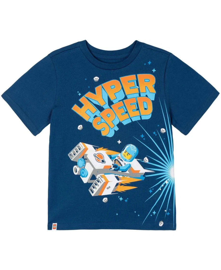 Футболка с принтом Ninjago Lego, Navy Space Speed